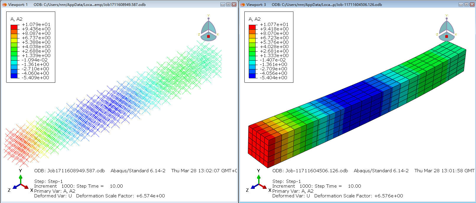 ABAQUS UEL二次开发（动力隐式C3D8自定义单元）的图23